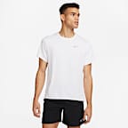 【NIKE】DriFIT Miler Men's UV Protection Short Sleeve TShirt Amazon.com: Nike Men's Dri-FIT UV Miler Run Division Short